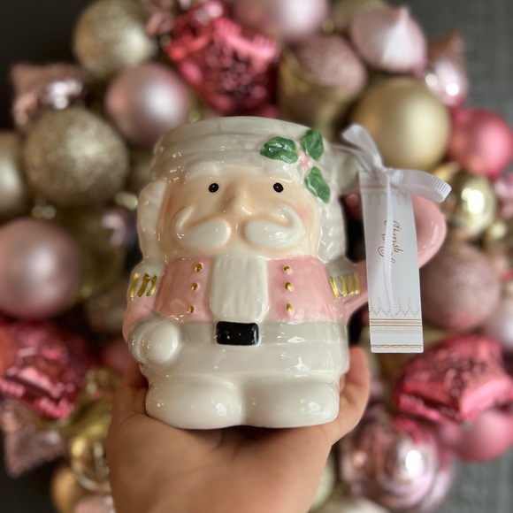 ✨NEW🩰Arlington Designs Pink Nutcracker Christmas Mug🎄 - Picture 2 of 7